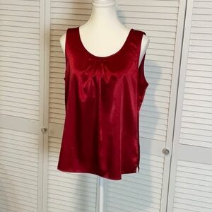 Chico’s Elegant Red Sleeveless Top